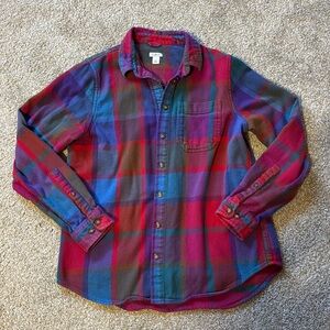 LL Beans Flannel Shirt